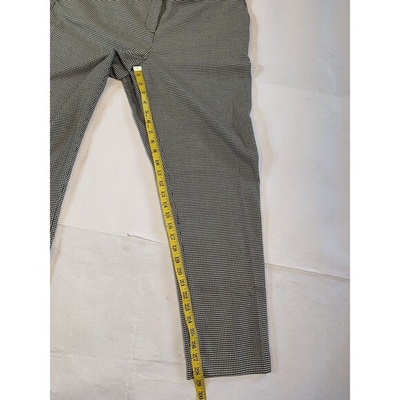 Vince Camuto Womens’s Houndstooth Straight Leg Dress Career Pants Sz 14 - Picture 5 of 9